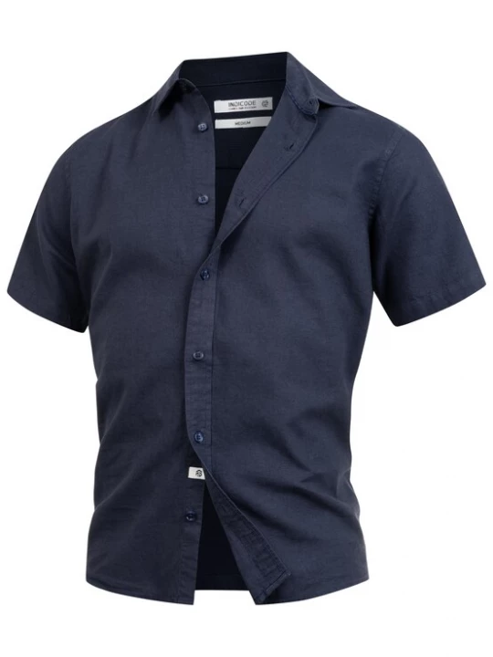 Foto van product INDICODE JEANS Overhemd 'INDaminos' marine