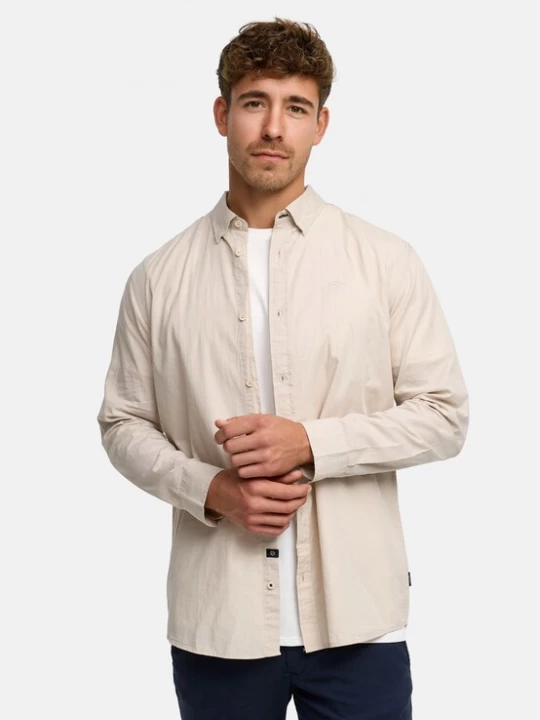 Foto van product INDICODE JEANS Overhemd 'Kamby' beige