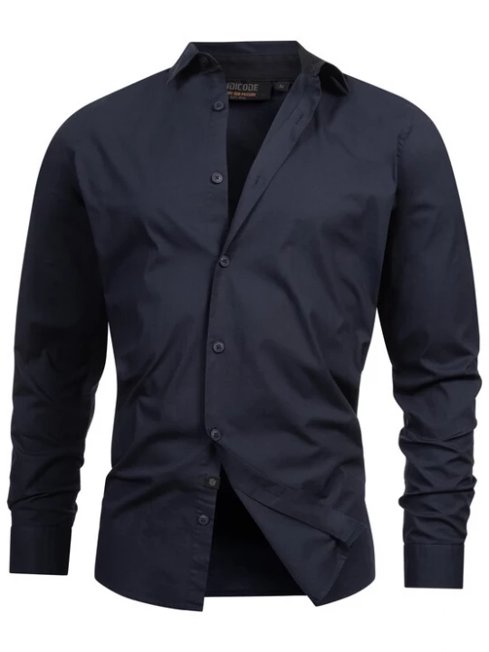 Foto van product INDICODE JEANS Overhemd 'Kamby' navy