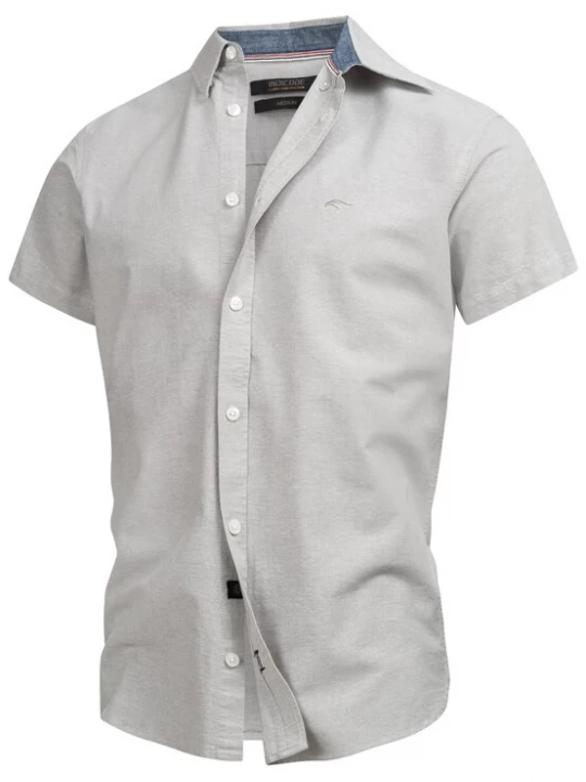 Foto van product INDICODE JEANS Overhemd 'Kenner' grijs