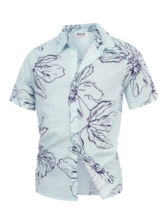 Foto van product INDICODE JEANS Overhemd lichtblauw