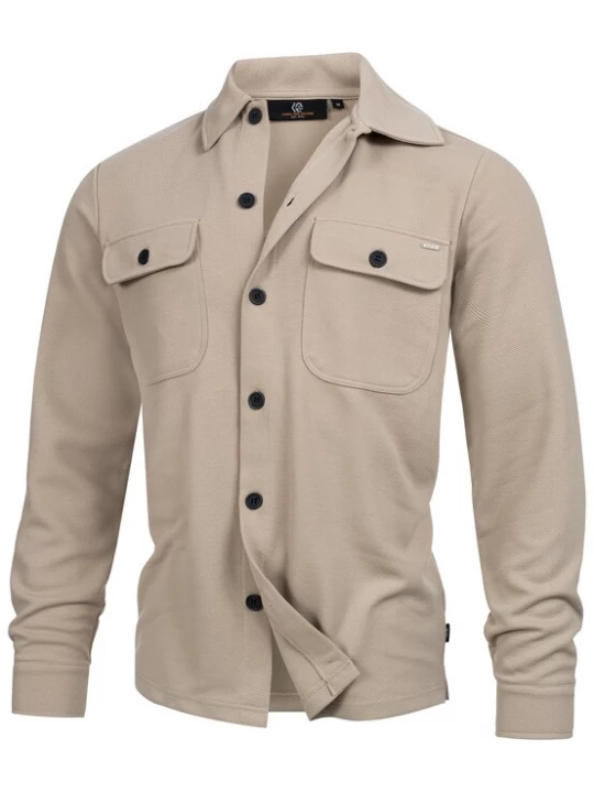 Foto van product INDICODE JEANS Overhemd 'Nello' beige