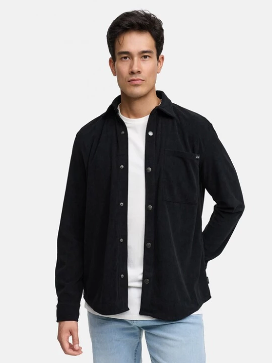 Foto van product INDICODE JEANS Overhemd 'Nemoto' zwart
