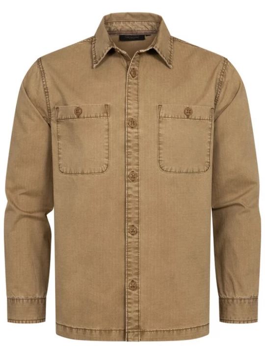 Foto van product INDICODE JEANS Overhemd 'Pilou' bruin