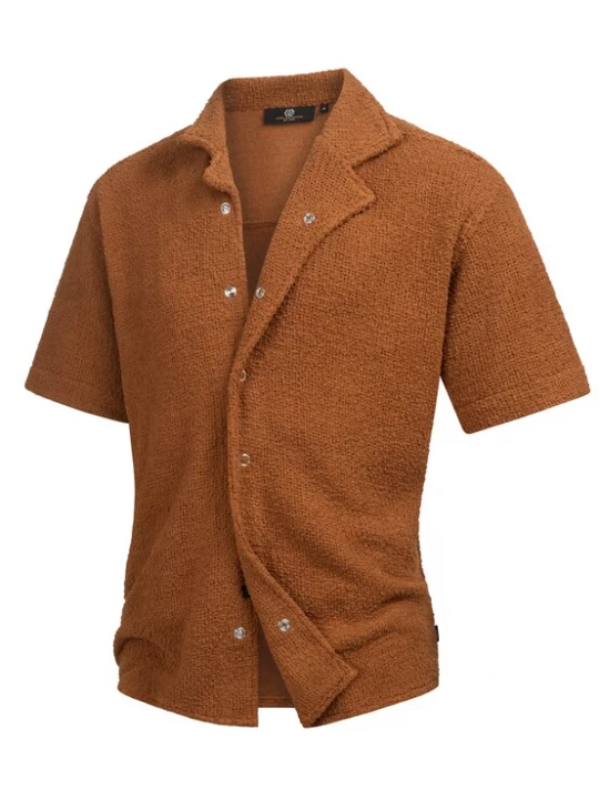 Foto van product INDICODE JEANS Overhemd 'Raney' bruin