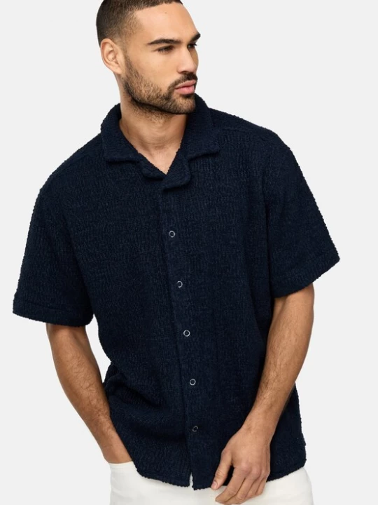 Foto van product INDICODE JEANS Overhemd 'Raney' navy