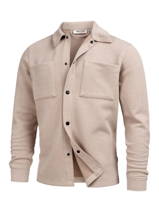 Foto van product INDICODE JEANS Overhemd 'Rhomon' beige