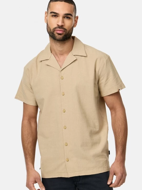 Foto van product INDICODE JEANS Overhemd 'Rycroft' beige