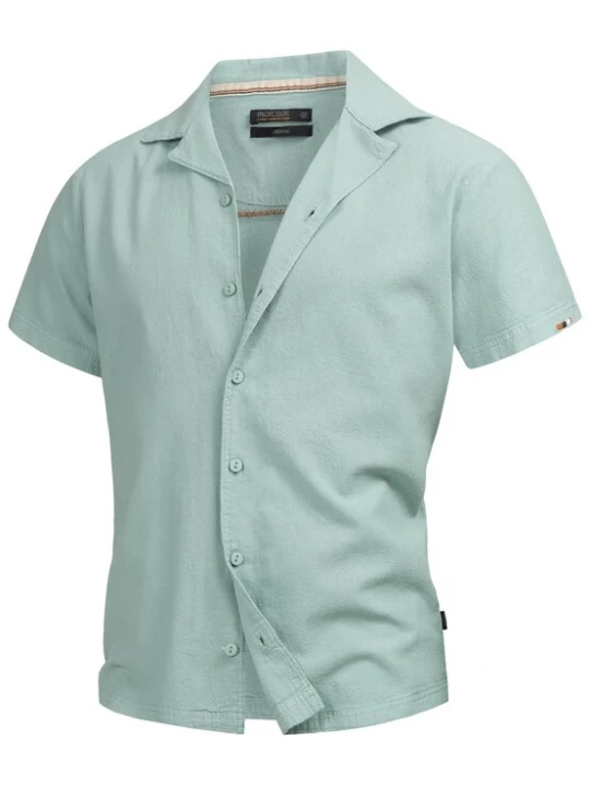 Foto van product INDICODE JEANS Overhemd 'Rycroft' blauw