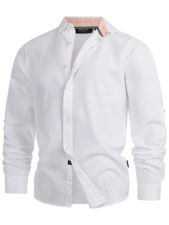 Foto van product INDICODE JEANS Overhemd 'Terra' wit
