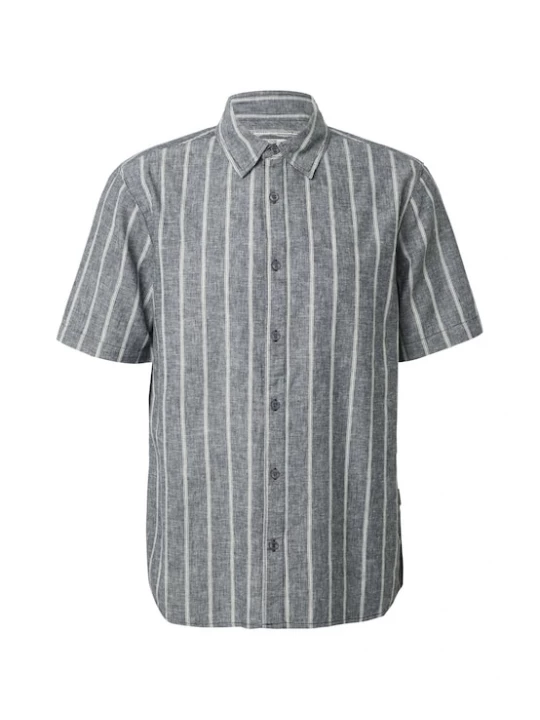 Foto van product INDICODE JEANS Overhemd 'Tryp' antraciet / wit
