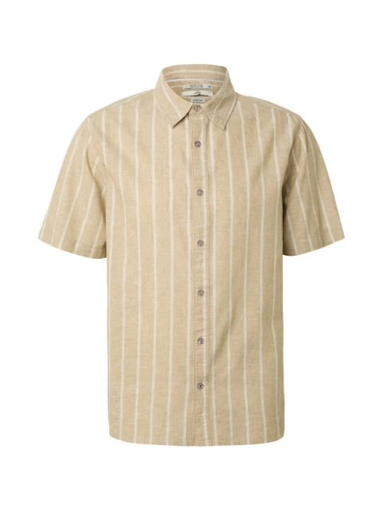Foto van product INDICODE JEANS Overhemd 'Tryp' sand / wit