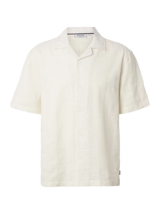 Foto van product INDICODE JEANS Overhemd 'Waves' ivoor
