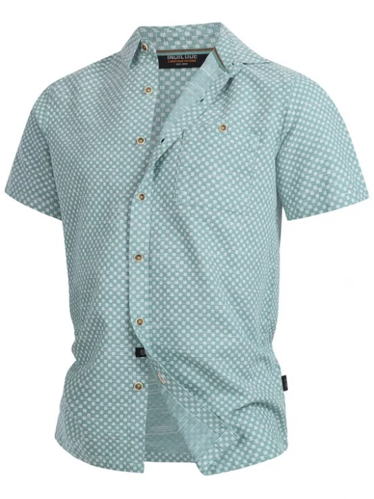 Foto van product INDICODE JEANS Overhemd 'Way' turquoise
