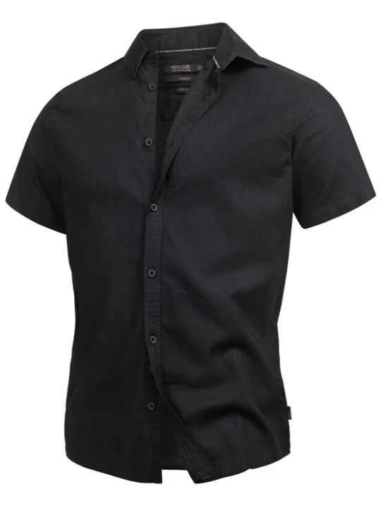 Foto van product INDICODE JEANS Overhemd zwart