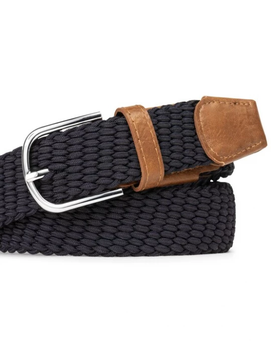 Foto van product INDICODE JEANS Riem 'Alvin' donkerblauw / bruin