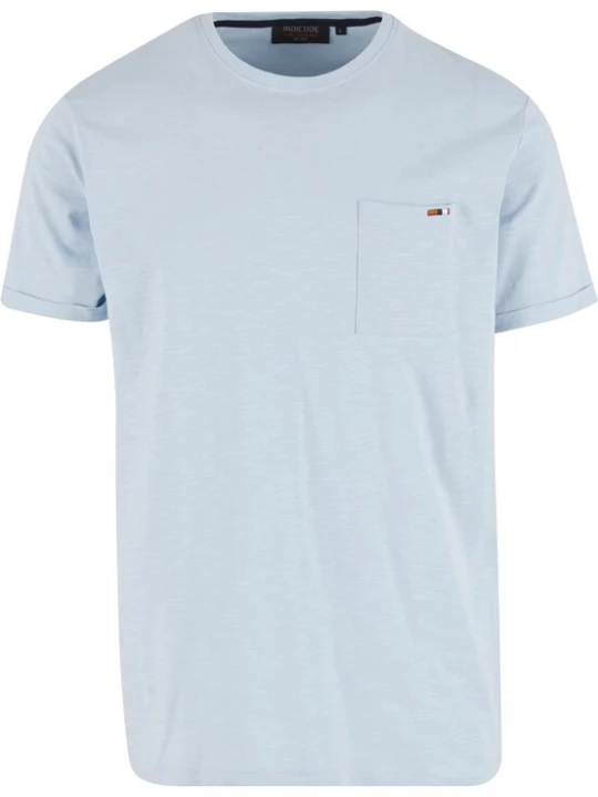 Foto van product INDICODE JEANS Shirt 'Andorra' lichtblauw