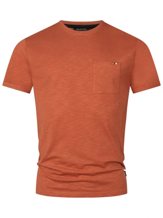 Foto van product INDICODE JEANS Shirt 'Andorra' oranje