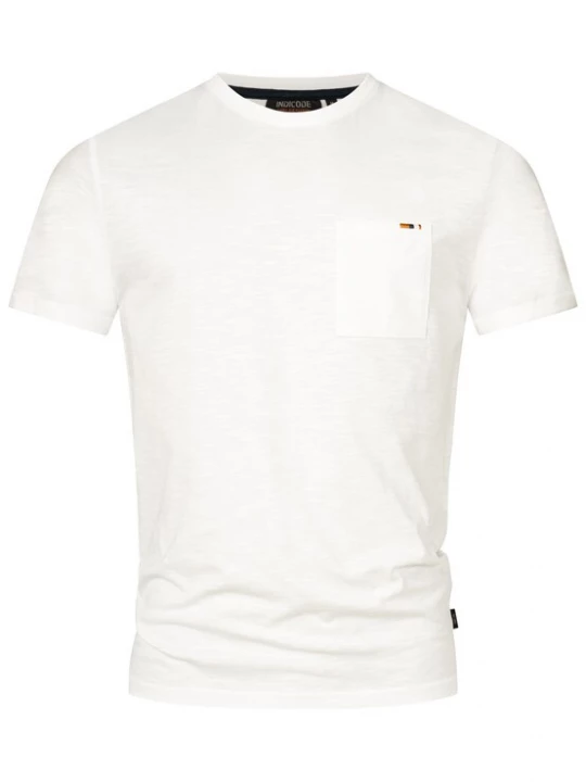 Foto van product INDICODE JEANS Shirt 'Andorra' wit