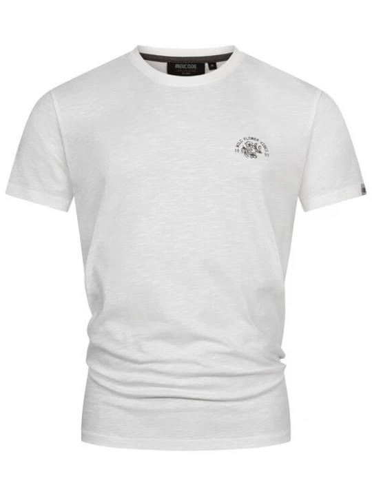 Foto van product INDICODE JEANS Shirt 'Asbjorn ' zwart / wit