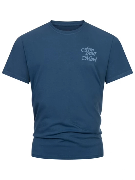 Foto van product INDICODE JEANS Shirt 'Blank' blauw / lichtblauw