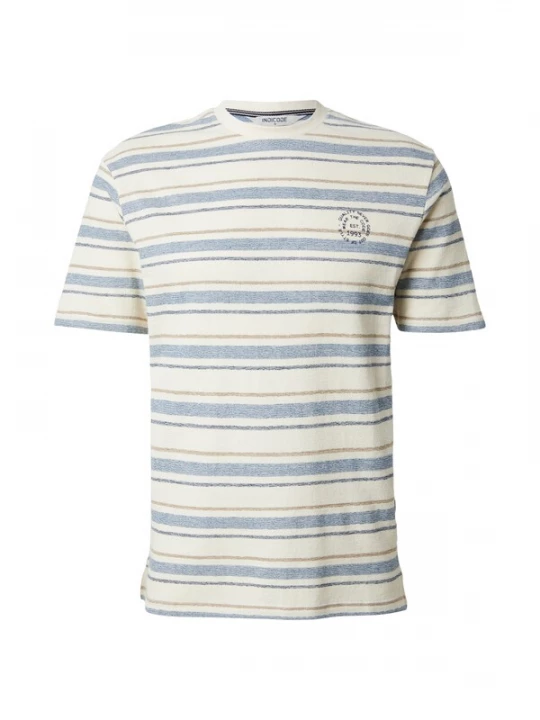 Foto van product INDICODE JEANS Shirt 'Eron' blauw / grijs / wit