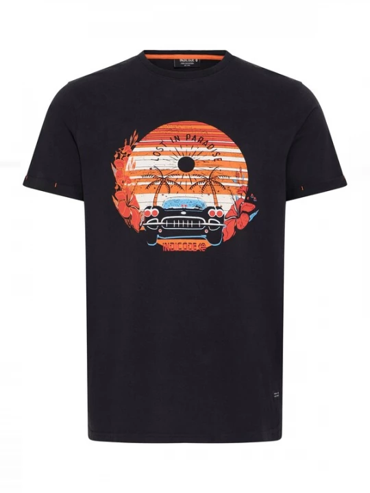 Foto van product INDICODE JEANS Shirt ' IDDaniel ' zwart