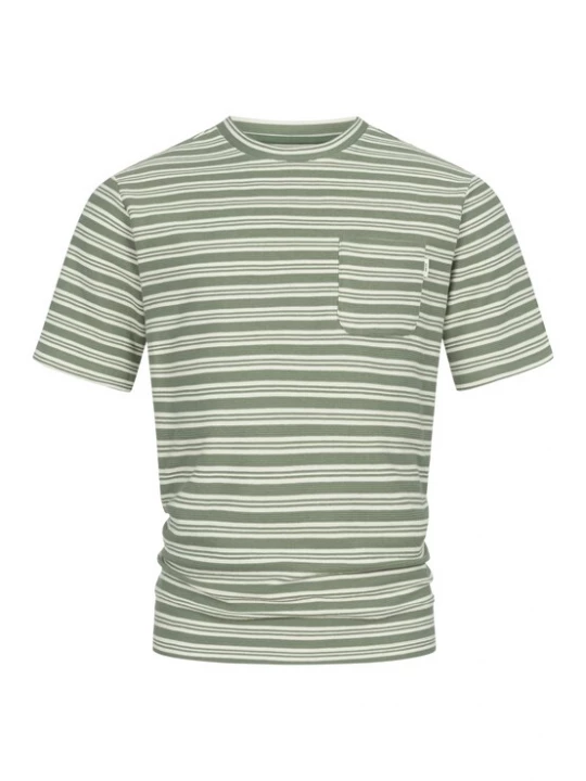 Foto van product INDICODE JEANS Shirt ' INDrop ' olijfgroen
