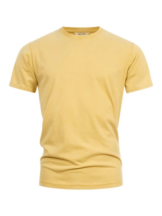 Foto van product INDICODE JEANS Shirt ' INHerbst ' geel