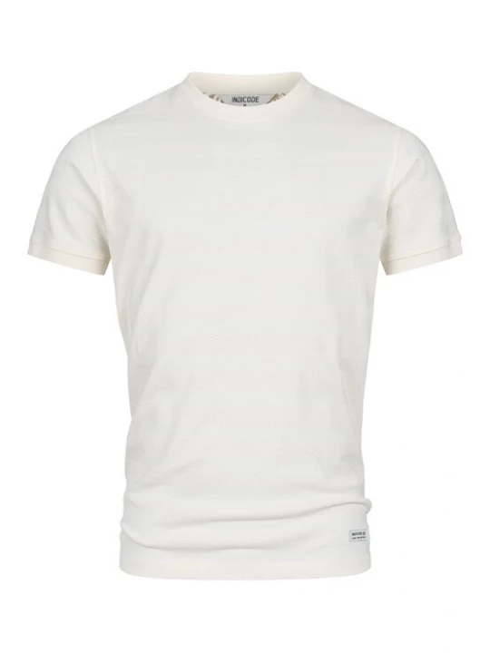 Foto van product INDICODE JEANS Shirt ' INKile ' wit
