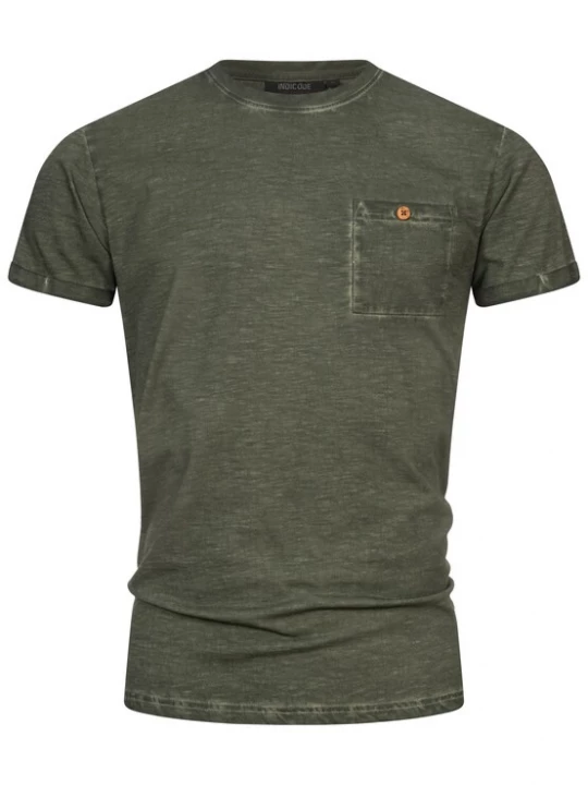 Foto van product INDICODE JEANS Shirt 'Kilmon' kaki