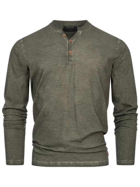 Foto van product INDICODE JEANS Shirt 'Kilsone' kaki