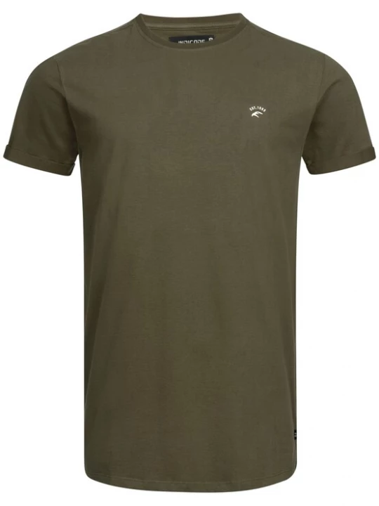 Foto van product INDICODE JEANS Shirt ' Kloge ' groen
