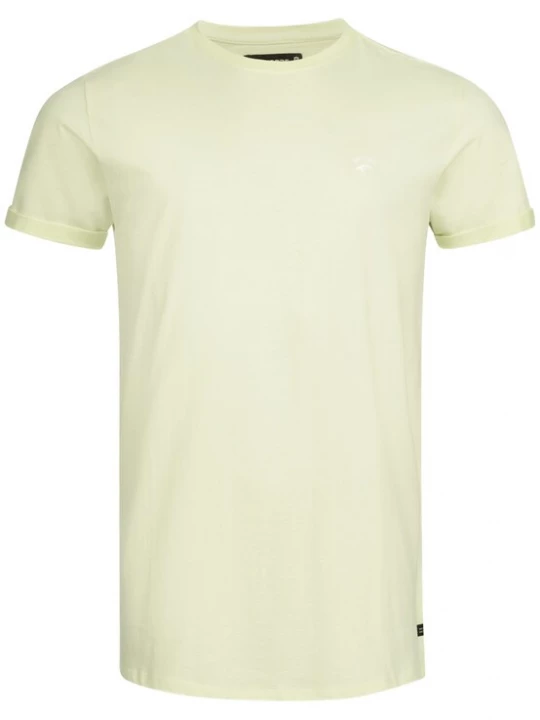 Foto van product INDICODE JEANS Shirt ' Kloge ' lichtgeel