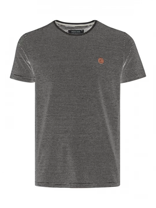 Foto van product INDICODE JEANS Shirt 'Lupko' grijs / zwart