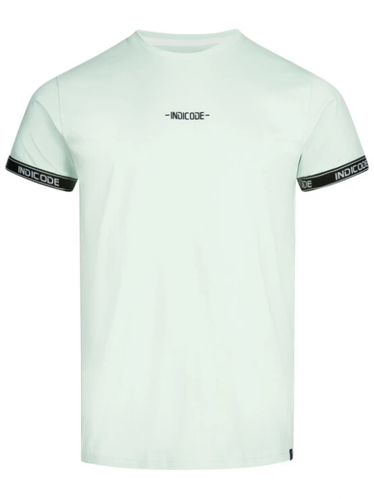 Foto van product INDICODE JEANS Shirt 'Lutzy' pastelgroen / donkergroen