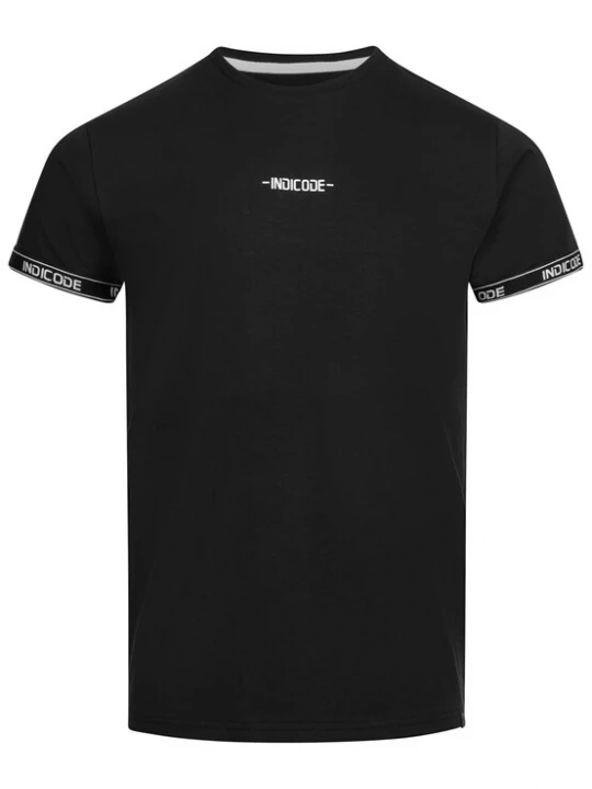 Foto van product INDICODE JEANS Shirt 'Lutzy' zwart / wit