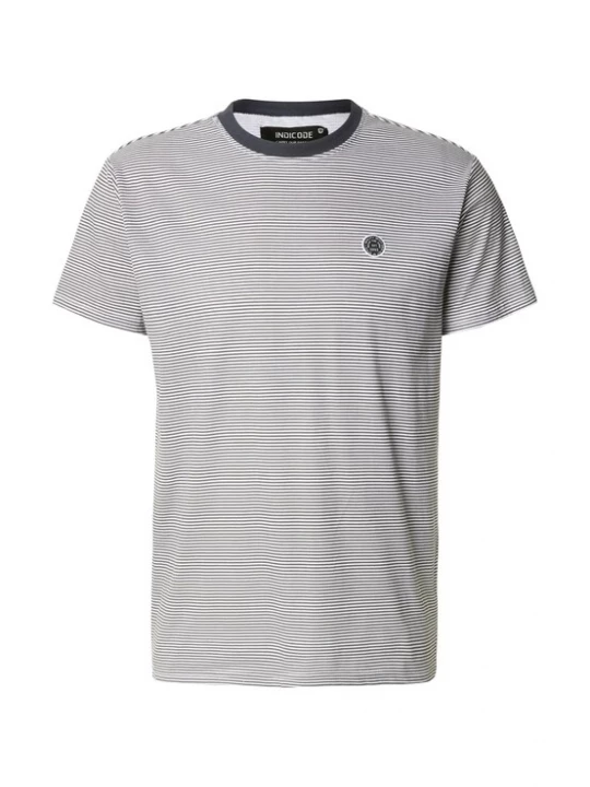 Foto van product INDICODE JEANS Shirt navy / wit