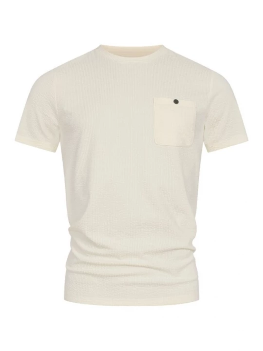 Foto van product INDICODE JEANS Shirt 'Nogo' wit