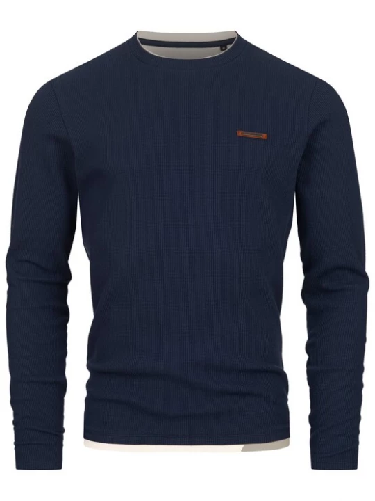 Foto van product INDICODE JEANS Shirt ' Sigfinn ' navy
