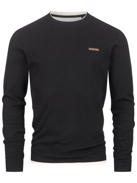 Foto van product INDICODE JEANS Shirt ' Sigfinn ' zwart