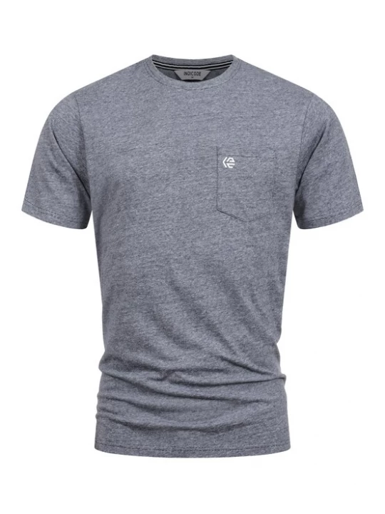 Foto van product INDICODE JEANS Shirt 'Strib' blauw