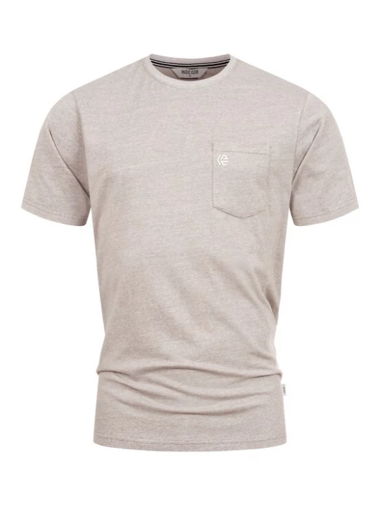 Foto van product INDICODE JEANS Shirt ' Strib ' groen