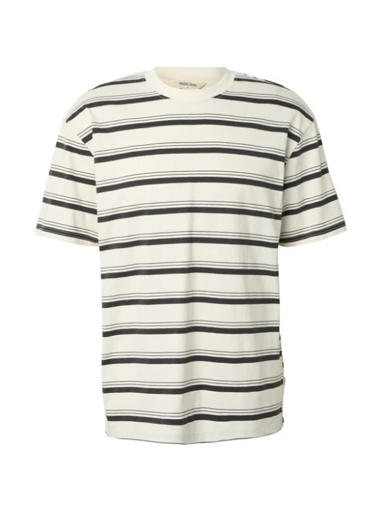 Foto van product INDICODE JEANS Shirt 'Teams' crème / zwart