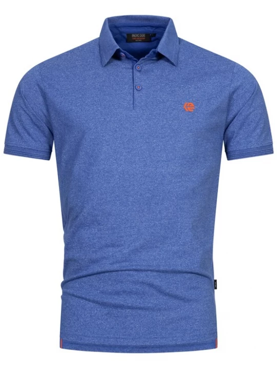 Foto van product INDICODE JEANS Shirt 'Torrance' blauw / oranje