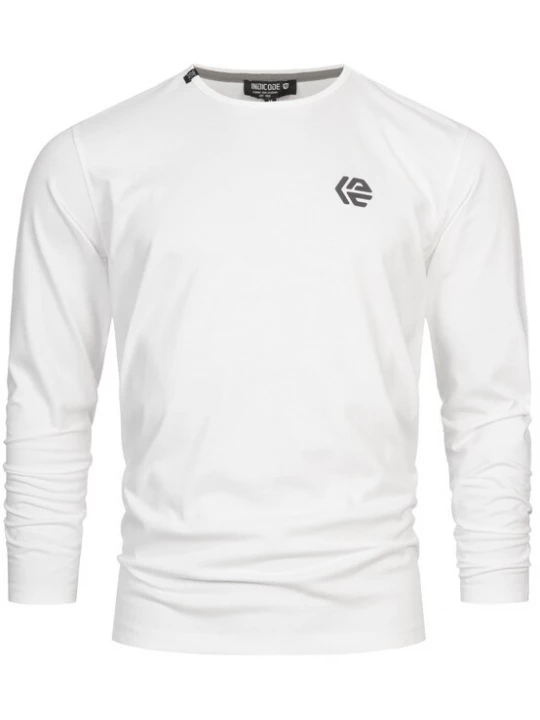 Foto van product INDICODE JEANS Shirt 'Trense ' blauw / offwhite
