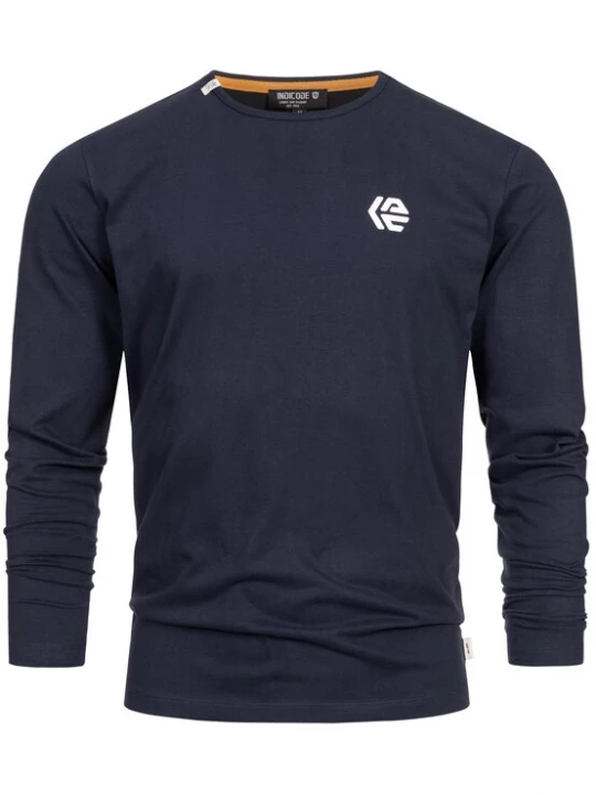 Foto van product INDICODE JEANS Shirt 'Trense ' navy / wit