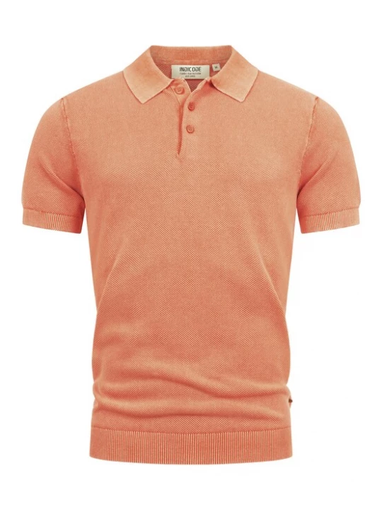 Foto van product INDICODE JEANS Shirt ' Vorm ' oranje