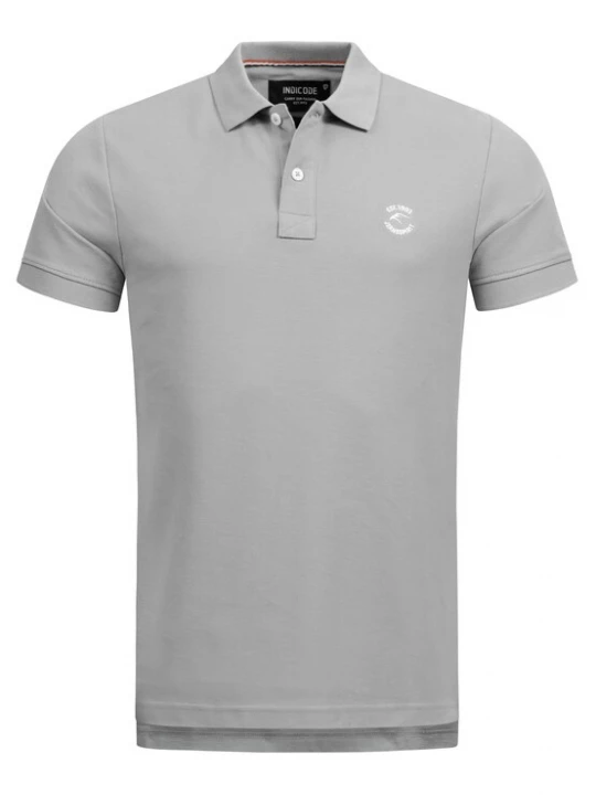 Foto van product INDICODE JEANS Shirt ' Wadim ' grijs / wit