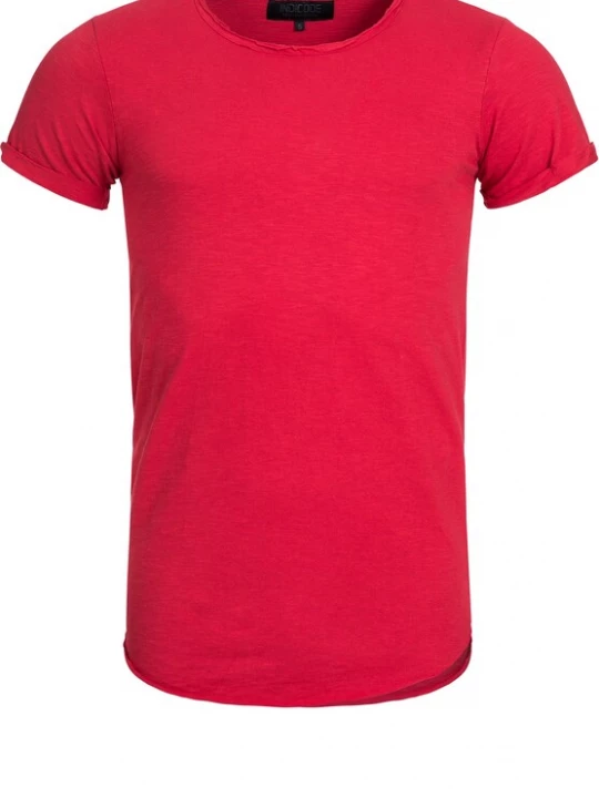 Foto van product INDICODE JEANS Shirt 'Willbur' rood gemêleerd